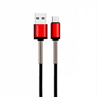 фото товару Дата кабель Joyroom Explorer Series S-M323 microUSB 1.2m 2.4A Red