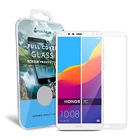 фото товару Захисне скло MakeFuture Honor 7C Full Cover White