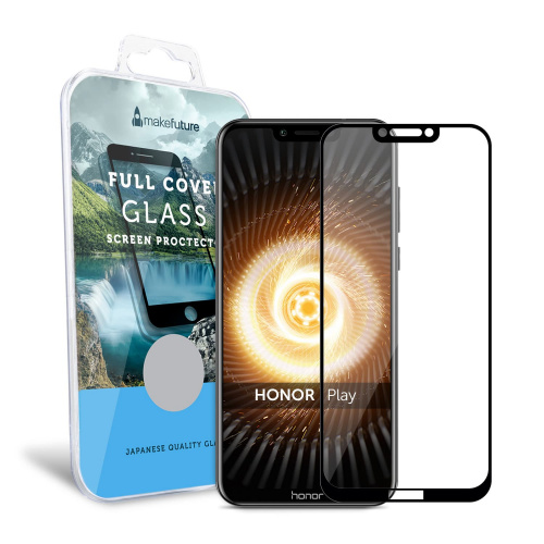 фото товару Защитное стекло MakeFuture Honor Play Full Cover Black