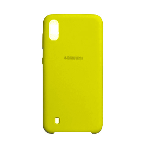 фото товару Накладка Silicone Case High Copy Samsung A10s (2019) A107F Yellow