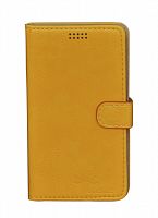 фото товару Чохол-книжка еко-шкіра Florence універсальна 5,0' yellow (камера у центрі)