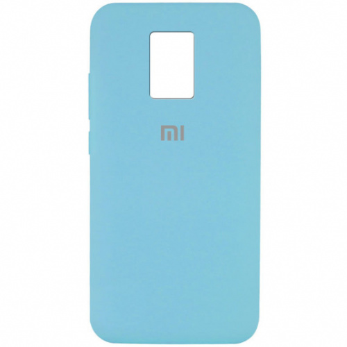 фото товару Накладка Silicone Case High Copy Xiaomi Redmi Note 9S/9 Pro (2020) Ice Sea Blue