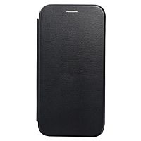 фото товару Чохол-книжка Premium Leather Case NEW Xiaomi Redmi 12C black (тех.пак)