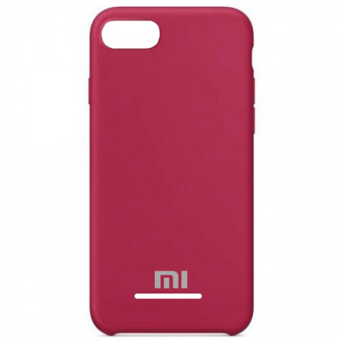 фото товару Накладка Silicone Case High Copy Xiaomi Redmi 7A Raspberry Red