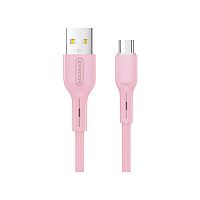 фото товару Дата кабель JoyRoom S-M357 microUSB 1m 2A Pink