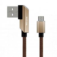 фото товару Дата кабель Wesdar T20 microUSB 1m 2A Brown