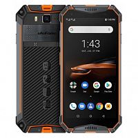 фото товару Ulefone Armor 3W (6/64Gb, 4G, IP69K, 10300 mAh) Black-Orange