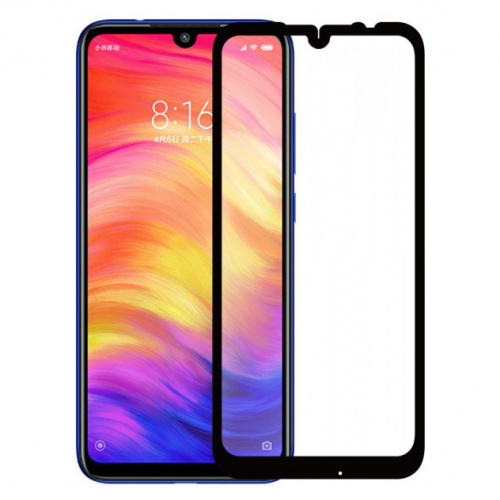 фото товару Захисне скло Full Glue Ceramics Anti-shock Glass Xiaomi Redmi 7А/6/6A Black