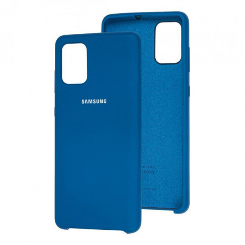 фото товару Накладка Silicone Case High Copy Samsung A41 (2020) A415F Blue
