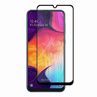 фото товару Захисне скло MakeFuture Samsung A20 (A205F) Full Cover (full glue) Black
