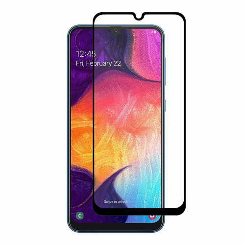 фото товару Захисне скло MakeFuture Samsung A20 (A205F) Full Cover (full glue) Black