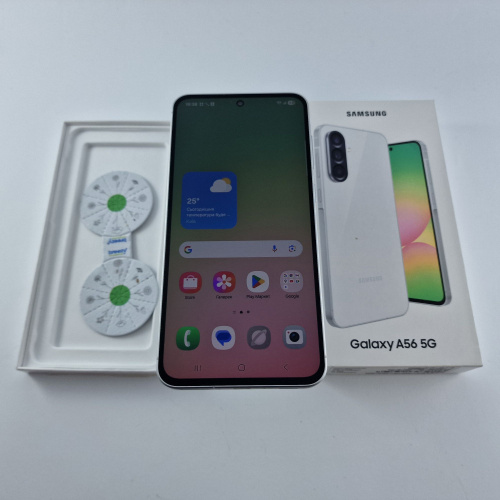Samsung Galaxy A56 128 GB Awesome Light Gray фото товару Samsung Galaxy A56 128 GB Awesome Light Gray