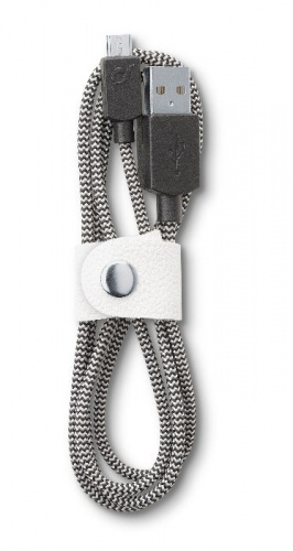 фото товару Дата кабель Cellularline microUSB 1m navy (USBDATACMUSBFABRIC)