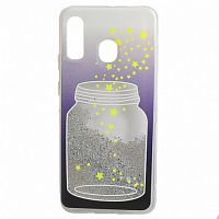 фото товару Накладка TPU Lively Glitters Samsung A20s (2019) A207F shiny bottle (тех.пак)