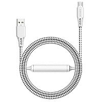 фото товару Дата кабель c УМБ Joyroom S-T507 microUSB 2m 2.4A 2500mAh White