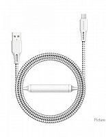 фото товару Дата кабель c УМБ Joyroom S-T507 Type-C 2m 2.4A 2500mAh White