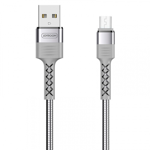 фото товару Дата кабель JoyRoom S-M363 King Kong microUSB 1.2m 2.4A Silver