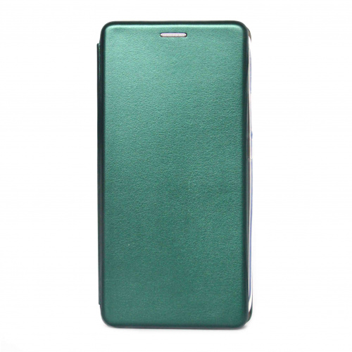 фото товару Чохол-книжка Premium Leather Case Xiaomi Redmi 9 midnight green (тех.пак)