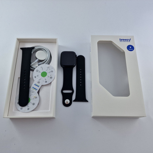 Apple Watch Series 8 GPS, 45mm, Midnight, Midnight Sport Band фото товару Apple Watch Series 8 GPS, 45mm, Midnight, Midnight Sport Band