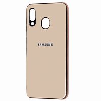 фото товару Накладка Original Silicone Joy touch Samsung A40 (2019) A405F Latte (тех.пак)