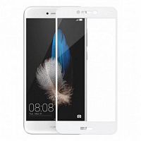 фото товару Захисне скло MakeFuture Huawei P8 Lite (2017) Full Cover White