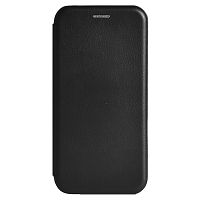 фото товару Чохол-книжка Premium Leather Case Samsung A10/M10 (2019) A105F/M105F black (тех.пак)