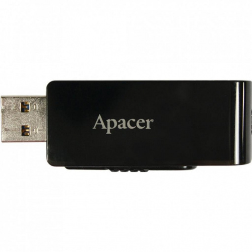 фото товару Apacer USB 64Gb AH350 black USB 3.0