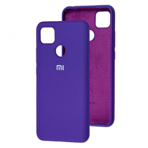 фото товару Накладка Silicone FULL Case High Copy Xiaomi Redmi 9C Purple