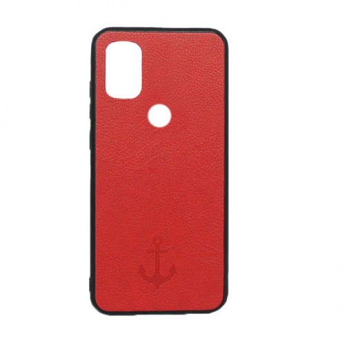 фото товару Накладка Leather Magnet Case Samsung M21/M30s Red