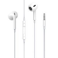 фото товара Навушники Jellico EP4A, with mic, 3.5mm, white