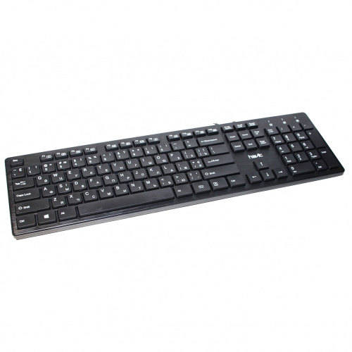 фото товару Клавіатура HAVIT HV-KB661U, USB, (c USB-хабом 2 ПОРТА), black