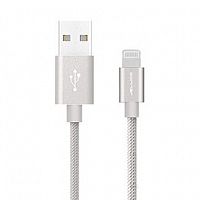 фото товару Дата кабель Jellico GS-10 Lightning 2m 3A Silver