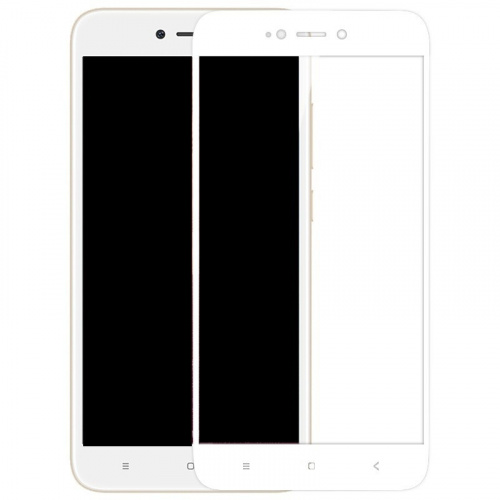 фото товара Защитное стекло 5D Xiaomi Redmi 5 White (тех.пак)
