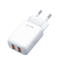 фото товару МЗП Jellico EU02 2USB 2.4A + Lightning cable White