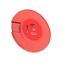 фото товару БЗУ Joyroom JR-A9 Qi 5W Glass Red