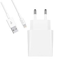 фото товару СЗУ Joyroom L-M213 USB 2.4A + Lightning cable White