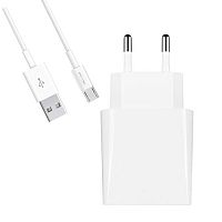 фото товару СЗУ Joyroom L-M213 USB 2.4A + microUSB cable White