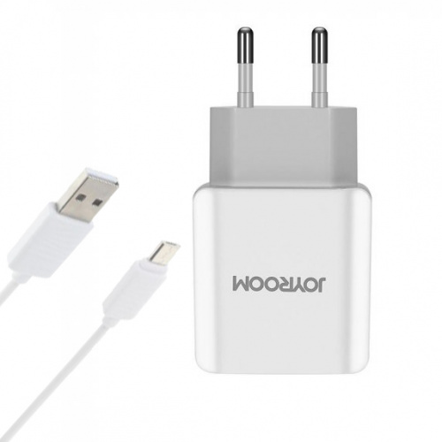 фото товару СЗУ Joyroom CA-27 USB 1A + microUSB cable White