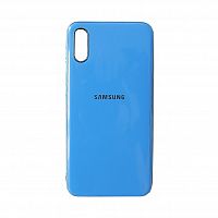фото товару Накладка Original Silicone Joy touch Samsung A30s/A50 (2019) A307F/A505F Blue (тех.пак)