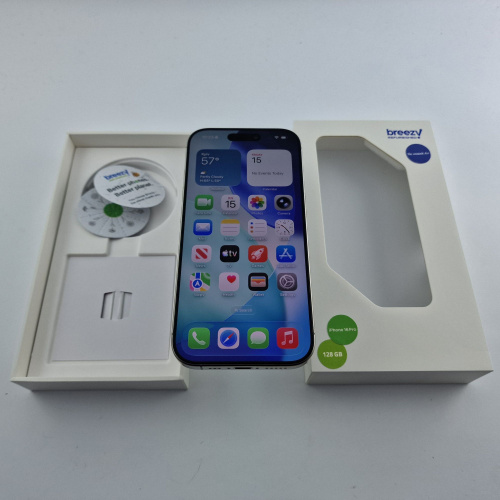 Apple iPhone 16 Pro 128 GB Natural Titanium фото товару Apple iPhone 16 Pro 128 GB Natural Titanium