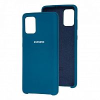 фото товару Накладка Silicone Case High Copy Samsung A41 (2020) A415F Deep Lake Blue