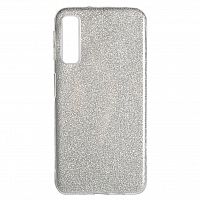 фото товару Накладка Shine 3в1 (PC+TPU) Samsung A7 (2018) A750 silver (тех.пак)