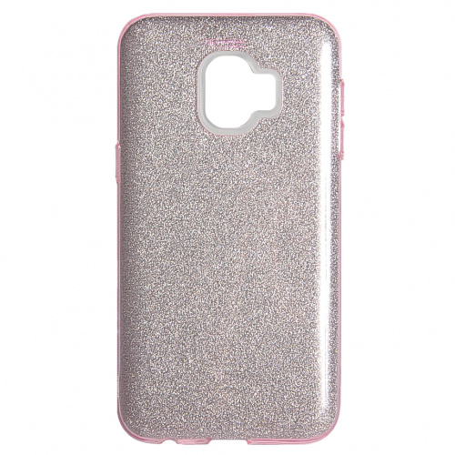 фото товару Накладка Shine 3в1 (PC+TPU) Samsung J2 Core (2018) J260 pink (тех.пак)