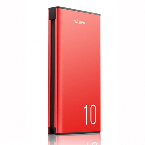 фото товару УМБ Wesdar S1-Type C Li-Pol 10000mAh Red