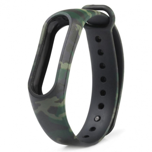 фото товара Ремінець для Mi Band 2 Camouflage Green