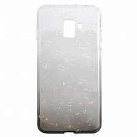 фото товару Силиконовая накладка 3D Капли gradient Samsung A6 (2018) A600 black