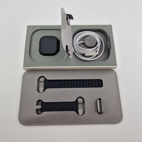 фото товару Apple Watch Ultra Series 2 GPS + Cellular, 49mm, , Blue/Black Trail Loop, M/L