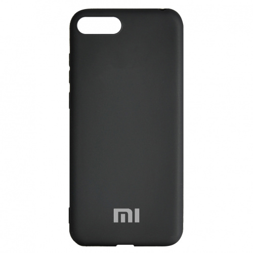 фото товару Накладка Silicone Case High Copy Xiaomi Redmi 6A Black