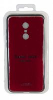 фото товару Накладка Silicon Glass Xiaomi Redmi 5 Plus red