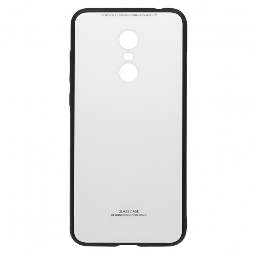 фото товару Накладка Silicon Glass Xiaomi Redmi 5 Plus white